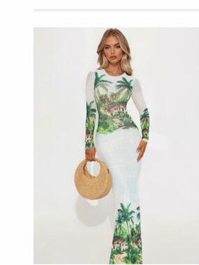 Fashion Nova | Dresses | Long Sleeve Formal Fashion Nova Dress Brand New |  Poshmark